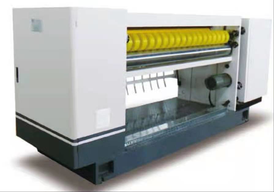 Helical Knives NC Cutting Machine Corrugated Cardboard Production Line