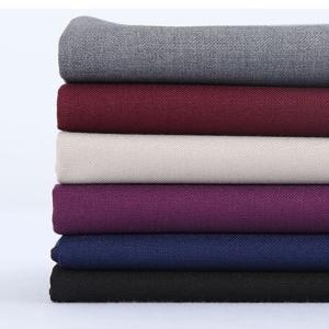 Quality 525GSM TR Wool Blended Twill Dyeing Twill Coat Fabric 148CM wholesale