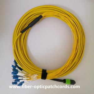 Quality LC Short Boot Single Mode Fiber Jumper Cables MPO MTP LC 24 Core Fiber Optic Cable wholesale