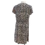 Animal Print Summer Plus Size Ladies Casual Wear