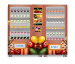 Vegetable Fruit Self Service Ordering Kiosk Large Capacity Cashless Payment