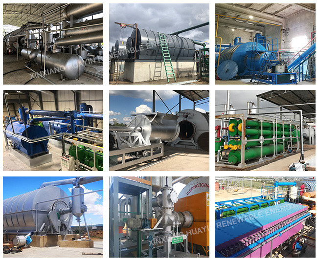 Batch Type Waste Plastic Pyrolysis Plant To Diesel 1-15 Ton