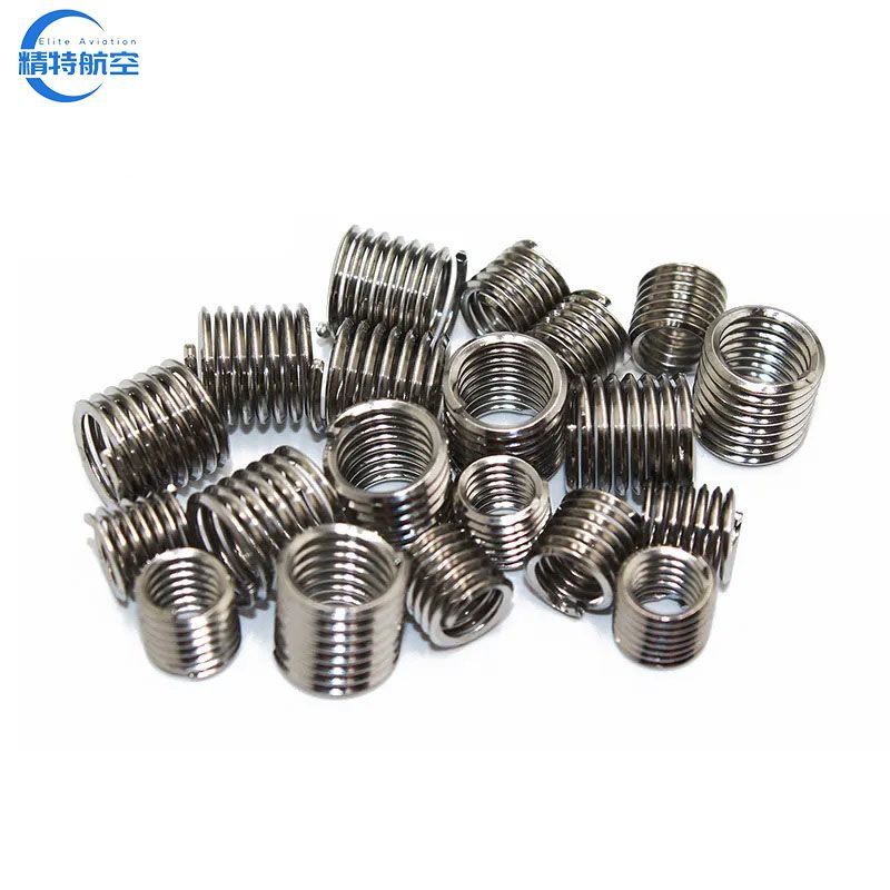 M2 M2.5 M3 High-Quality Nas12130 Metric Helical Coil Tangless Screw Thread Insert