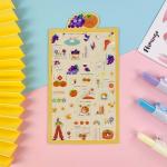 Offset Printing Vinyl Cartoon Stickers Transparent PET PVC Hand Account Sticker