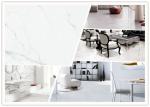 Durable Marble Look Porcelain Tile / Polished Porcelain Floor Tile 600*1200mm