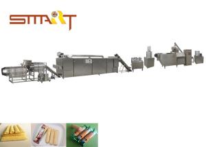 Quality EN Standard Extrusion Snacks Food Machinery Stainless Steel Material Made wholesale