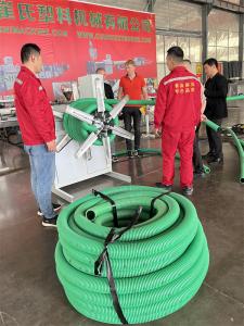 Quality Plastic PE PP Double Wall Corrugated Pipe Machine / PVC Conduit Pipe Manufacturing Machine wholesale
