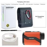 1200m Golf Range Finder Aluminum Laser Distance Meter Telescope Leather Golf