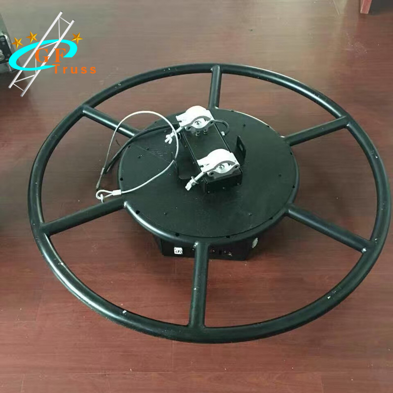 Aluminum Mini Stage Lighting Rotating Circle Truss