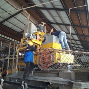 China GS1000 Roller Crusher Automatic Clay Brick Production Line Fits Less Than One*20' Container on sale
