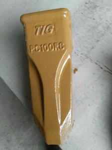 Quality NB TIG® brand bucket teeth Yellow Forged Earth Moving Excavator Bucket Teeth PC100RC for komatsu PC100 China supplier wholesale