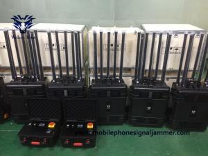 Quality 6 Bnads 90W Backpack Jammer / GPS Blocker up to 200m wholesale