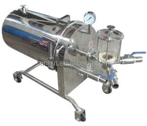 Quality Moveable Stainless Steel Diatomite Filter for Brewery and Wine Liquid Valves caliber Dn32 wholesale