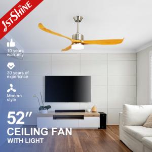 Quality 5 Speeds 220V Wood Plastic Ceiling Fan Energy Efficient DC Motor wholesale
