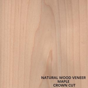 Quality American Natural Maple Wood Veneer Flat Cut Crown Cut Thickness 0.5mm Good Quality For Furniture And Musical Instrument wholesale