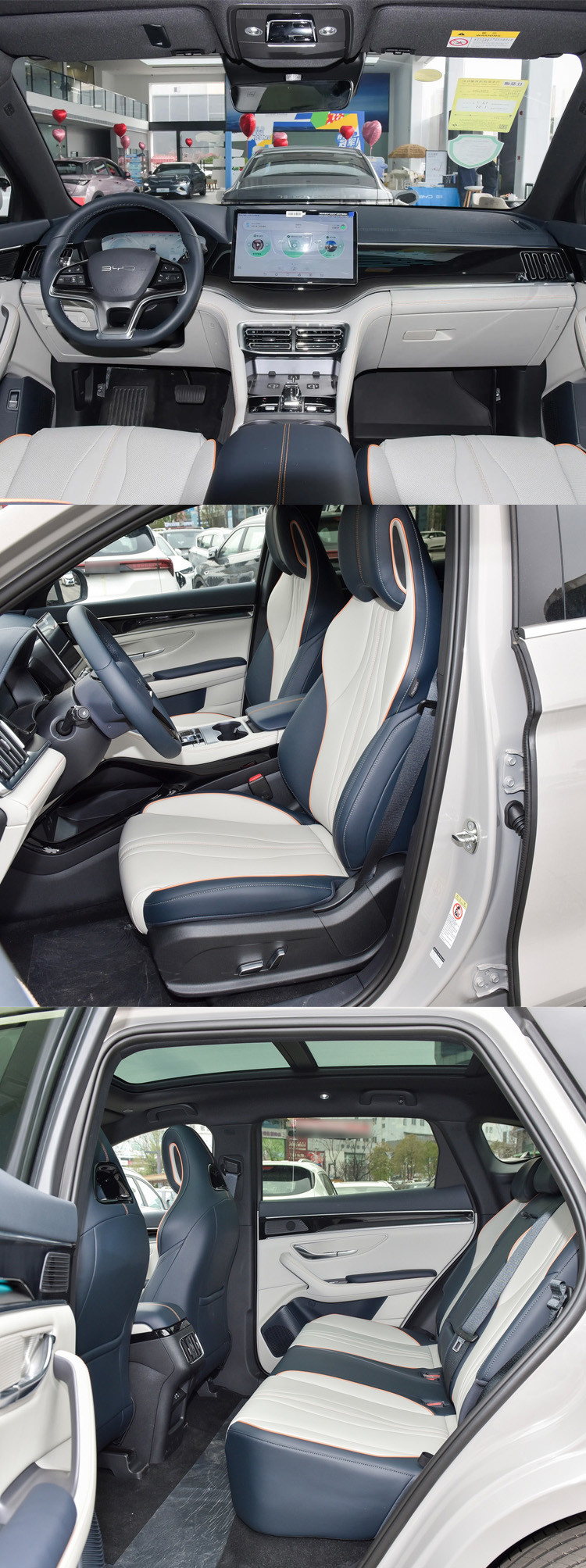 BYD Song Plus EV Flagship Electric Car New Energy Vehicles Pure SUV 605KM