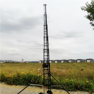 Quality Winch Up 12M Lattice Tower Telescopic Light Mast wholesale