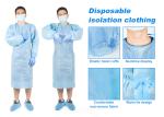 Blue Disposable Non Woven Hospital Gown Clothing Surgical Surgeon Gown