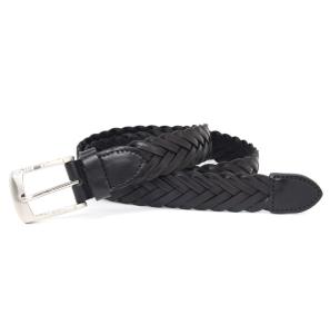 Quality Unisex Woven Laser Cut Mens Elastic Stretch Belts Adjuatable Length wholesale