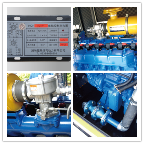 200KW Biogas and Natural Gas Power Generator with English Control System Language