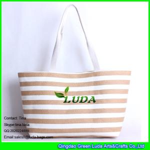Quality LUDA fashion straw tote bag paper straw girls beach bags wholesale