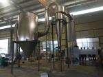 25-60kg/H Stainless Steel Rotary Flash Dryer Screw Feeding Industrial Drying