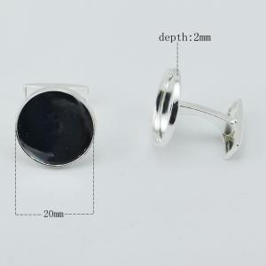 Quality High quality 20mm Cufflinks can be customized logo/brass cufflink wholesale