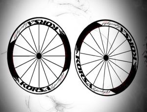 Quality Water Transfer Printing Bicycle Wheel Decals Customized Size / Shape wholesale
