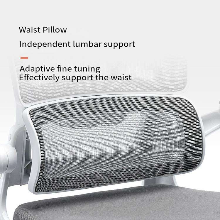Metal Frame Executive Office Chair Comfortable Mesh Ergonomic PC Chair for Long Hours