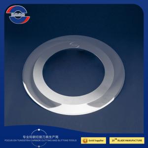 Quality Round Rotary Industrial Slitter Blades Circular Paper Tungsten Carbide wholesale