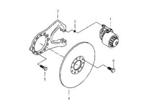 Quality 923828.0504 Hand Brake Cylinder Repair Kit Rockwell Axle Parts OEM wholesale