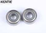 Standard Shielded Ball Bearing , Low Noise MR104ZZ Electric Motor Bearings