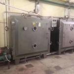 PLC Control Used Vacuum Dryer 220V Stainless Steel