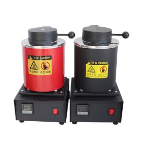 Quality Digital Jewelry Melting Furnace 1400W 2000F With 1 / 2/ 3KG Graphite Crucible wholesale