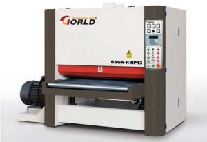 Quality 4ft 1220 mm Width Finger Joint Panel Solid Wood Board Planer Widebelt Sander BSGN-R-RP13 wholesale