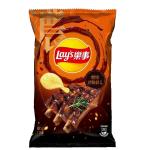 Elevate Your Wholesale Snack Business with Lays Smoked Ribs Potato Chips 34g.