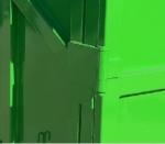CE Certified Hook Lift Container Euro-Spec Industrial Waste Management Dumpster