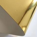 43gsm To 507gsm Golden Metallized Board Card Board Packaging