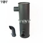 KOBELCO SK350-6 6D34 EXcavator Engine Exhaust Aluminum Muffler Silencer