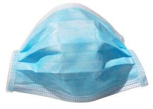 Quality High BFE Facial 3 Ply Non Woven Face Mask For Doctor Patient In Surgery wholesale