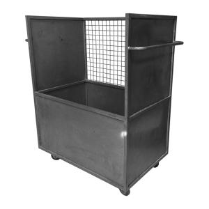 Quality Warehouse Collapsible 500KGS Q235 Steel Metal Pallet Cages wholesale