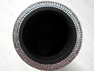Quality Black Wrapped 16mm EN856 4SP 4SH Wire Spiral Hydraulic Hose wholesale