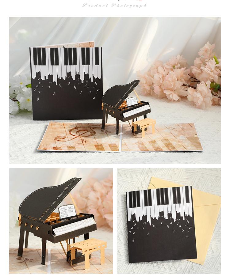 Custom Laser Cut 3d Greeting Cards Popup 150mm X 200mm