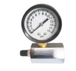Air Test Lpg Gas Cylinder Pressure Gauge 0-100PSI 1/4" NPT2" 50mm