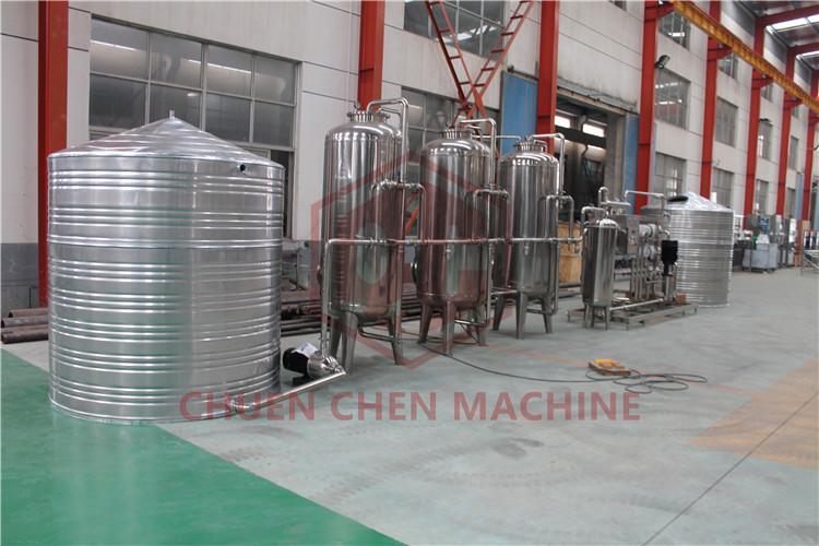 Commercial Mineral Water Purification Machine RO Purification System 6000LPH