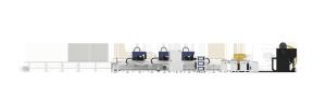 Quality Customizable Cold Rolled Coils Flattening Laser Cutting Machine wholesale