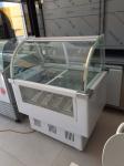 Ice Cream Refrigerated Display Cabinet Commercial Direct Cooling