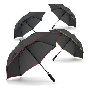 Quality 120cm Fiberglass Shaft Pongee Auto Open Golf Umbrella OEM Available wholesale