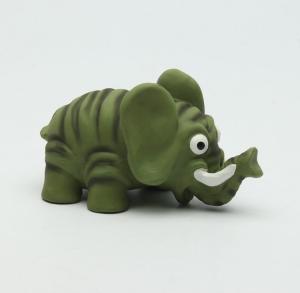 Quality Lovely Stuffed Rubber Elephant Dog Toy Customized Size ODM Services wholesale