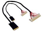 HDMI High Definition Black 1.0mm 36 AWG LVDS Cable
